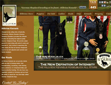 Tablet Screenshot of hillview-kennels.com